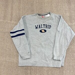 Vintage Darrell Waltrip Sweatshirt Mens XL Gray 2000s Nascar Chase Authentic